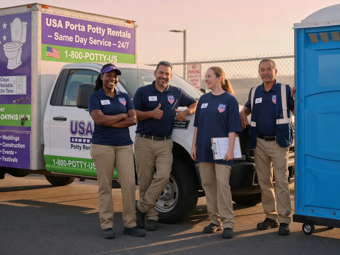 Porta Potty Rental company in Davis, CA